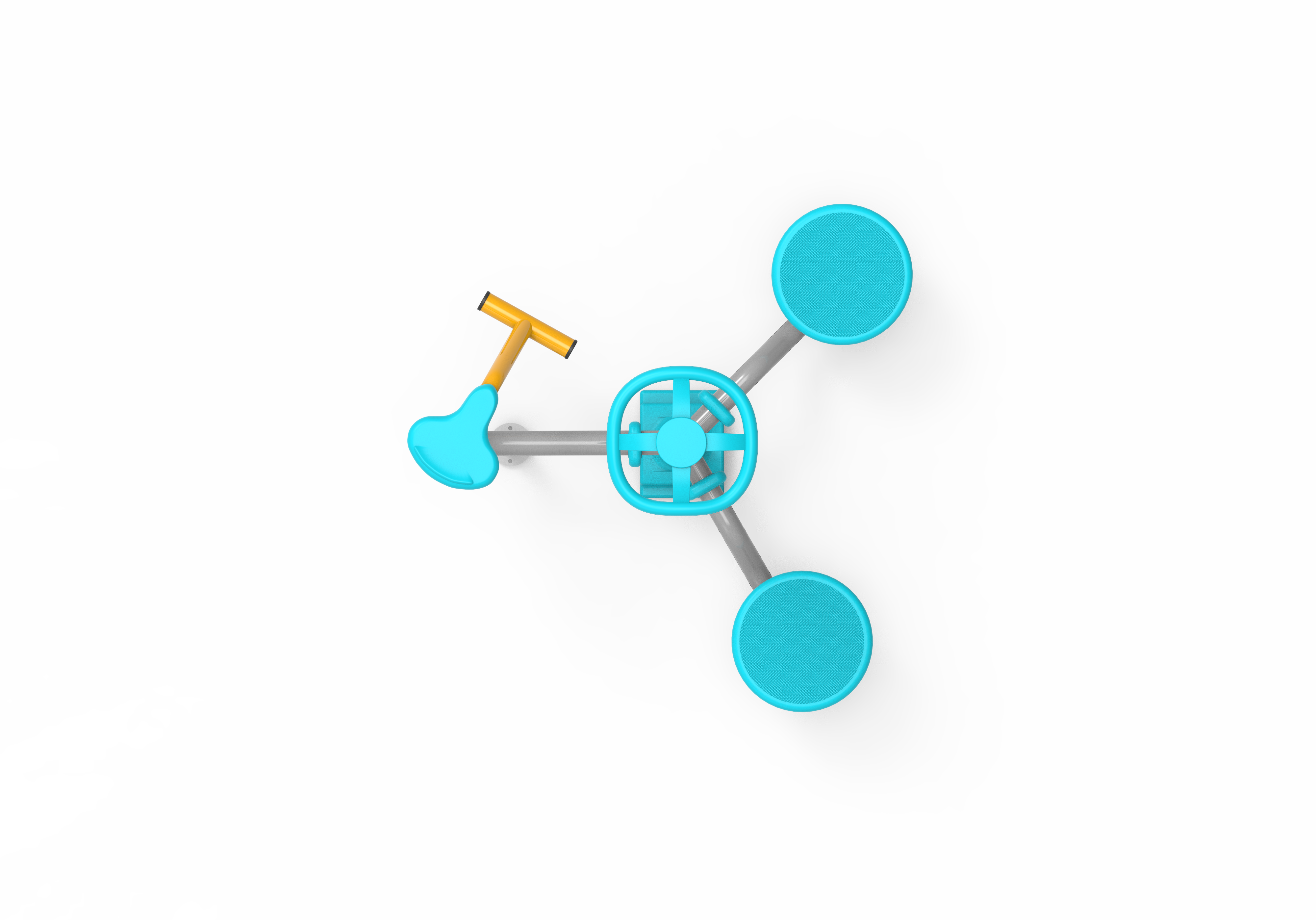 3 Lu Bel Cevirme Aleti KLF-02 | Dış Mekan Spor Aletleri | Erse Kent Mobilyaları